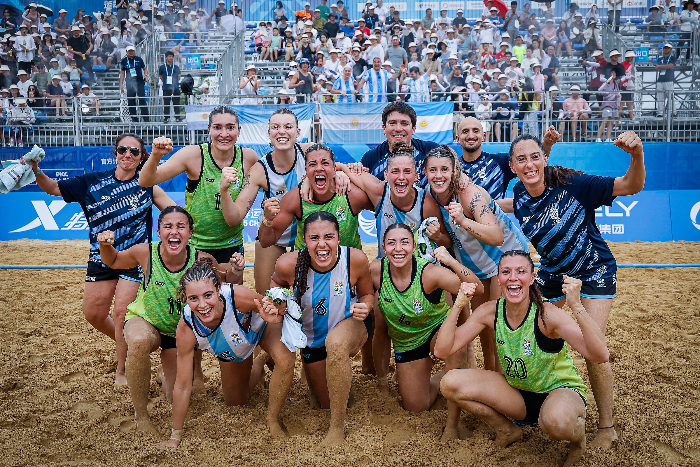 Kamikases campeonas del Mundo en China