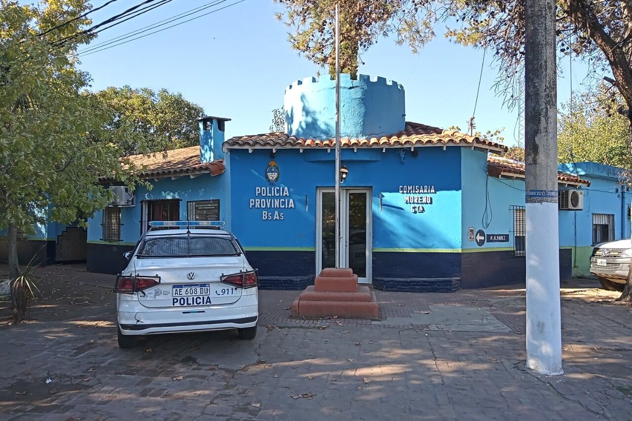 La comisaría allanada en el marco de la causa.