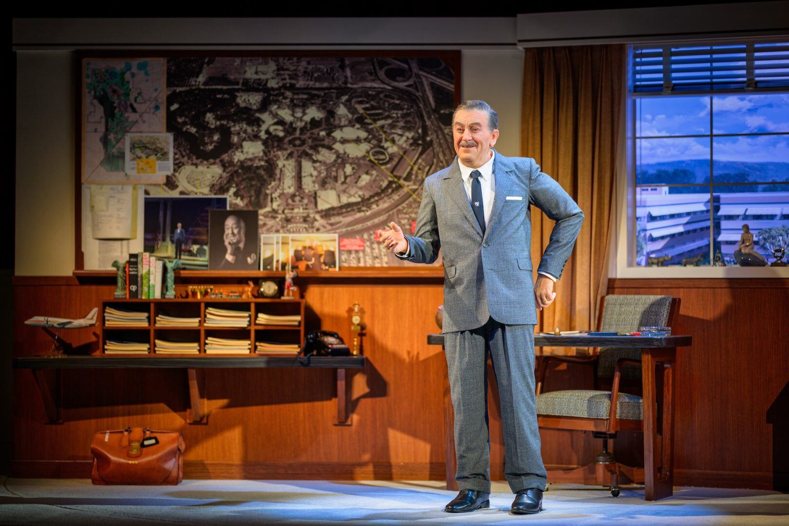 Presentaron la primera figura audio-animatrónica del creador de Disneyland, Walt Disney.