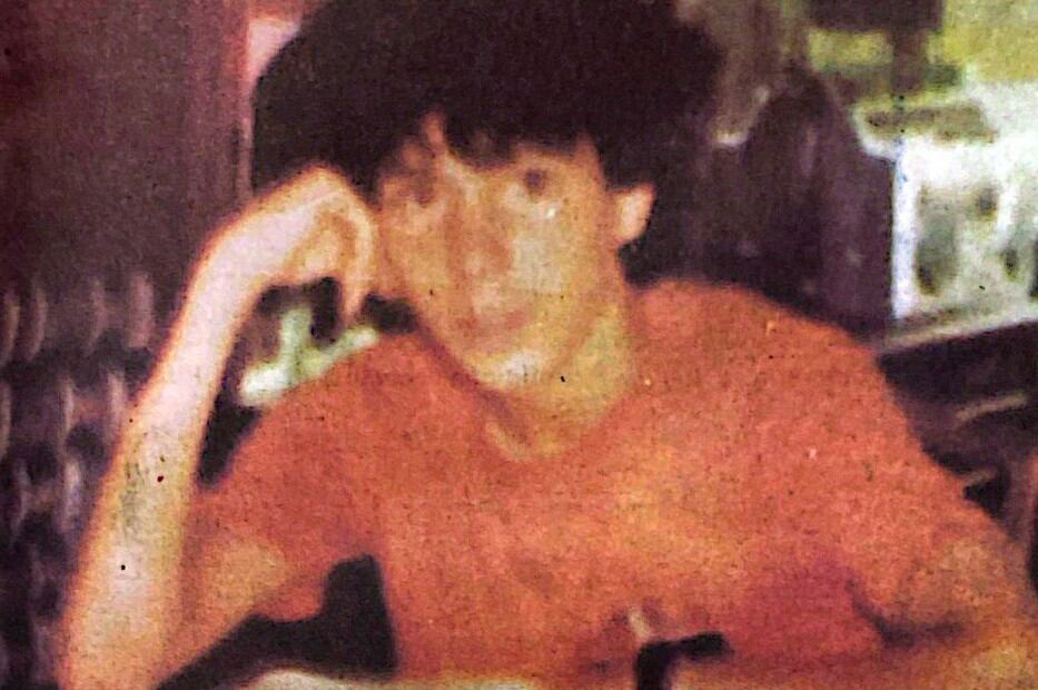 Diego Fernández Lima, de 16 años, desapareció el 26 de julio de 1984