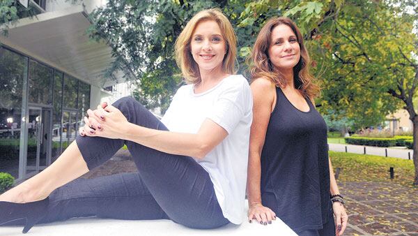 Peterson y Dupláa, dos artistas que ponen el cuerpo más allá de los límites de la pantalla chica.