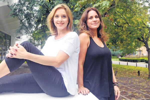 Peterson y Dupláa, dos artistas que ponen el cuerpo más allá de los límites de la pantalla chica.