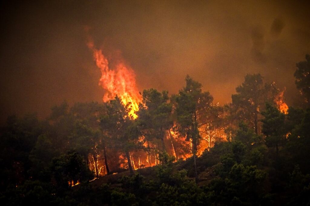 Este fin de semana se esperan temperaturas de hasta 45 grados el centro de Grecia.