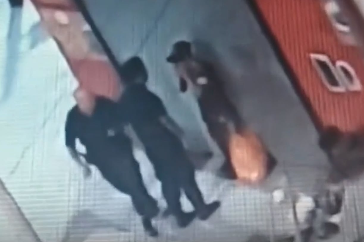 Captura de una de las cámaras de vigilancia.