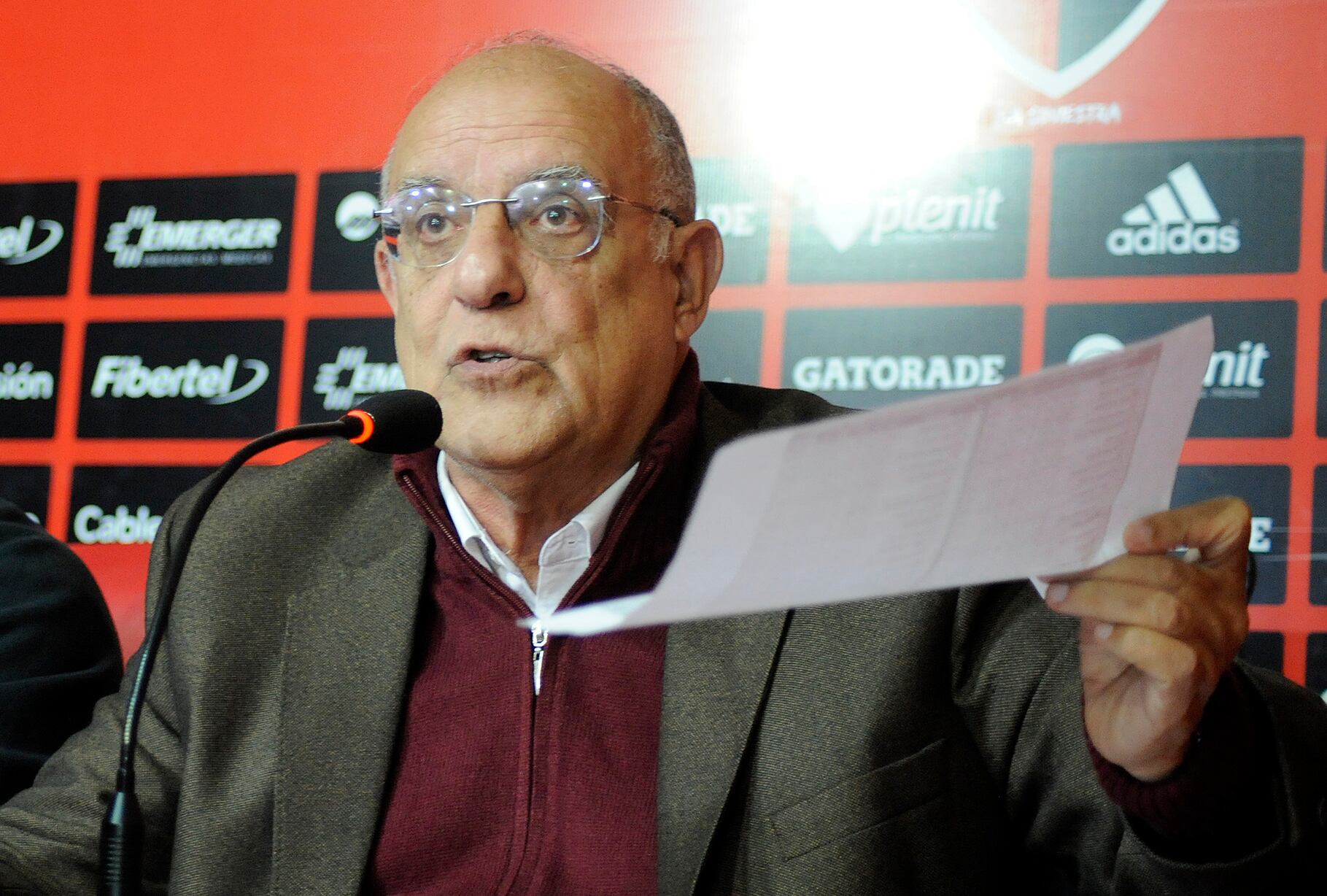Bermúdez tomó el club con una deuda de 172 millones de pesos. Ahora es de 242 millones.