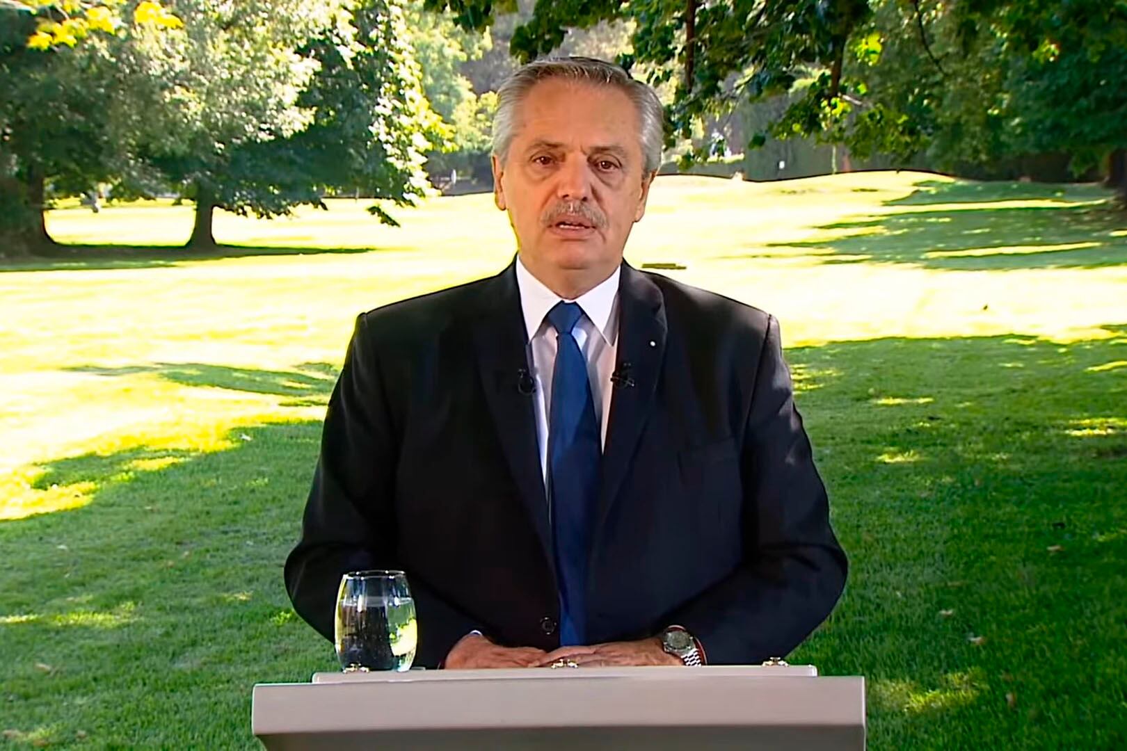 Alberto Fernández anunció un acuerdo con el FMI.