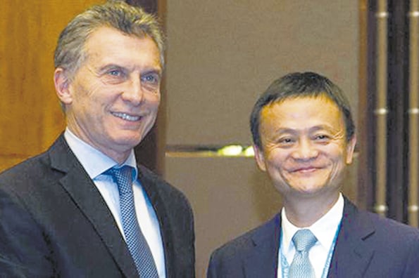Ma es uno de los empresarios más elogiados por el presidente Mauricio Macri.