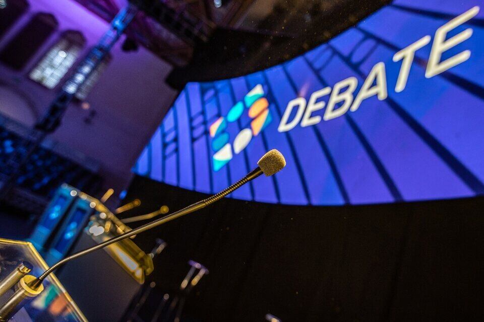 Debate Presidencial 2023 (Foto: captura de pantalla)