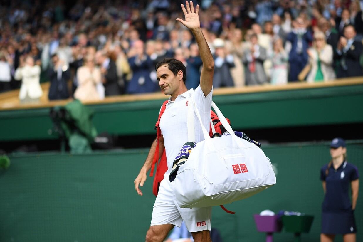 El último día que Federer disputó un partido, el 7 de julio de 2021 (Wimbledon).