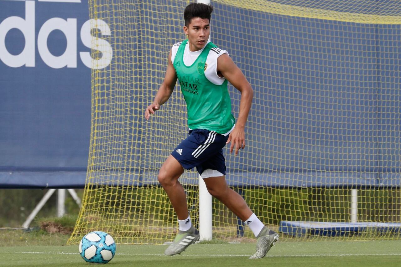 Pol Fernández, durante su segunda etapa en el Xeneize