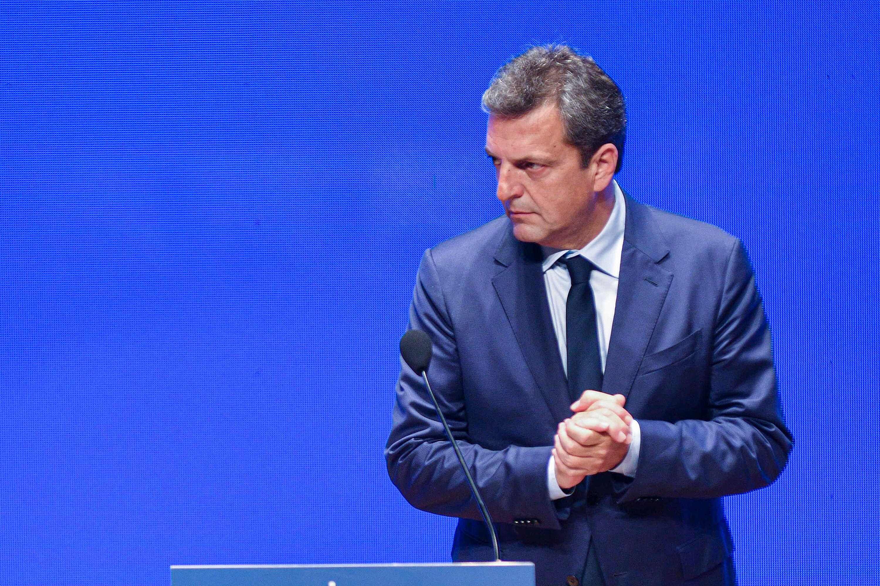 Sergio Massa, ministro de Economía. 