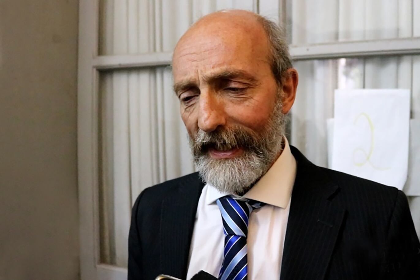 El fiscal Gabriel De Vedia.