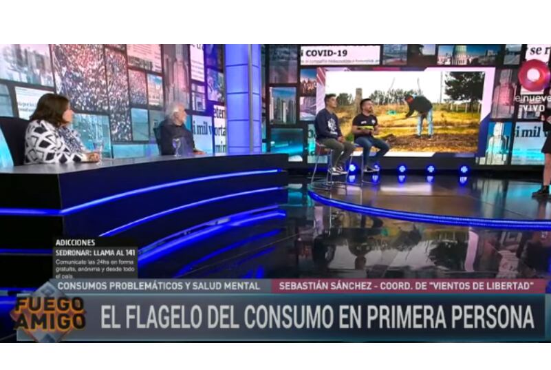 Foto: Fuego Amigo, Canal Nueve