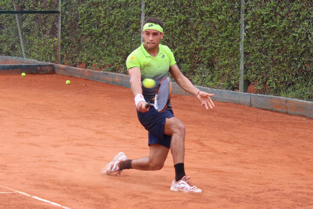 Nicolás Kicker se impuso en la prequaly del Argentina Open.