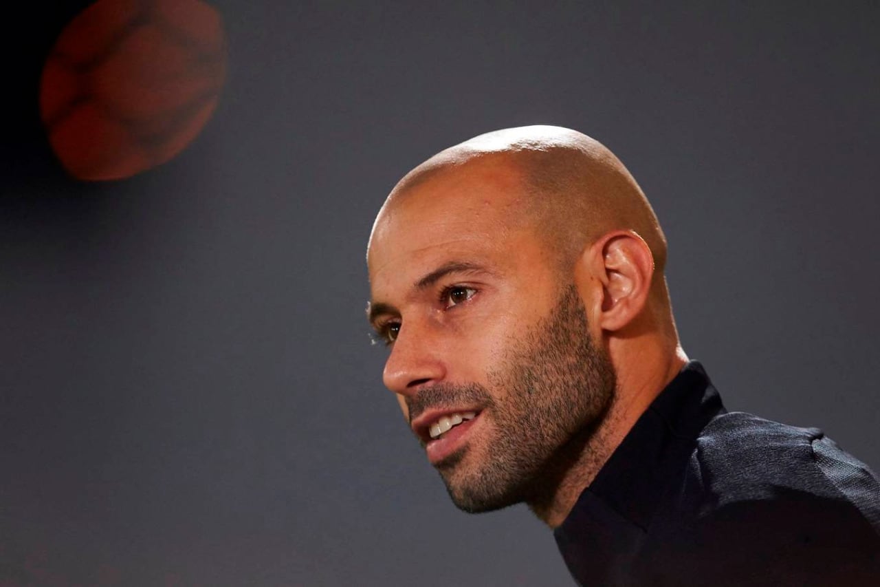 Javier Mascherano, excompañero de Messi en Barcelona y la Selección.