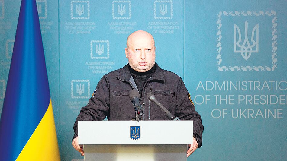 Oleksandr Turchynov, secretario de Seguridad Nacional de Ucrania, explicó la acusación de su país.