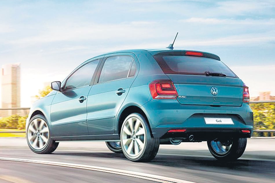 Los patentamientos del modelo Gol de Volkswagen cayeron un 67,8 por ciento.