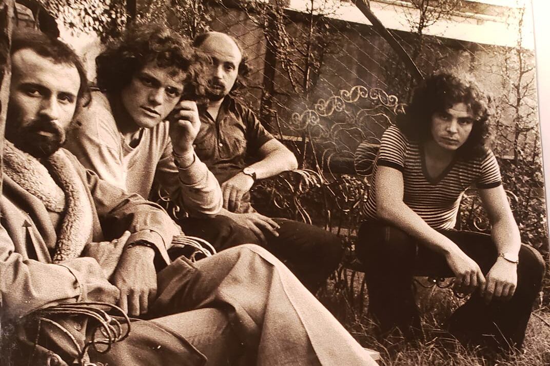 Héctor Starc, Emilio del Guercio, Hugo González Neira y Rodolfo García.