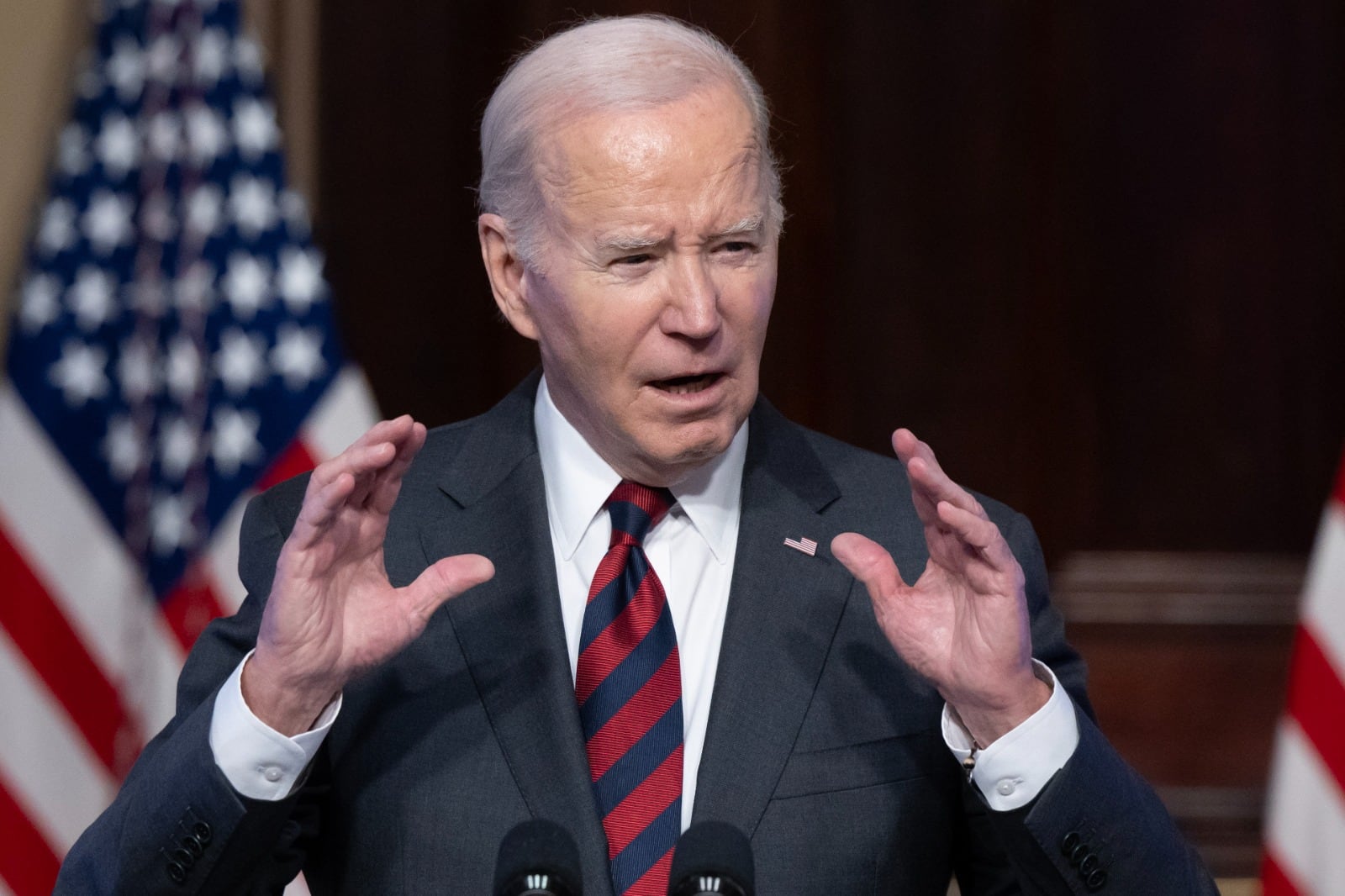 Biden llamó a Israel a evitar forzar desplazamientos masivos en la próxima etapa de la guerra.