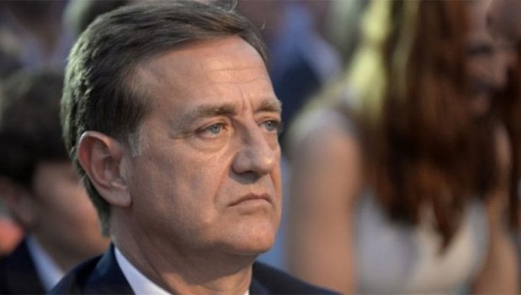 Rodolfo Suárez, gobernador de Mendoza. 
