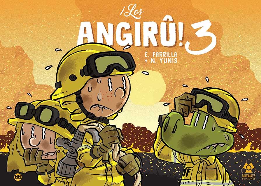 La tapa de la nueva entrega de Los Angirû.