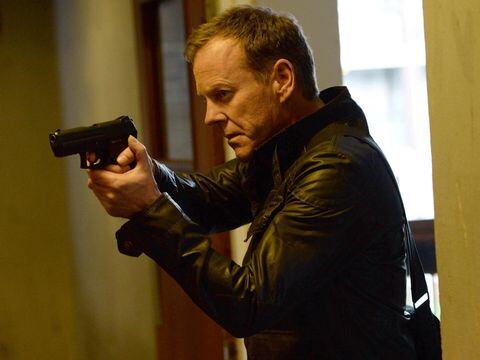 Sutherland como el agente renegado Jack Bauer.