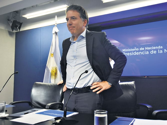 Nicolás Dujovne: “La economía está en proceso de recuperación”, aunque todavía por debajo de hace un año.