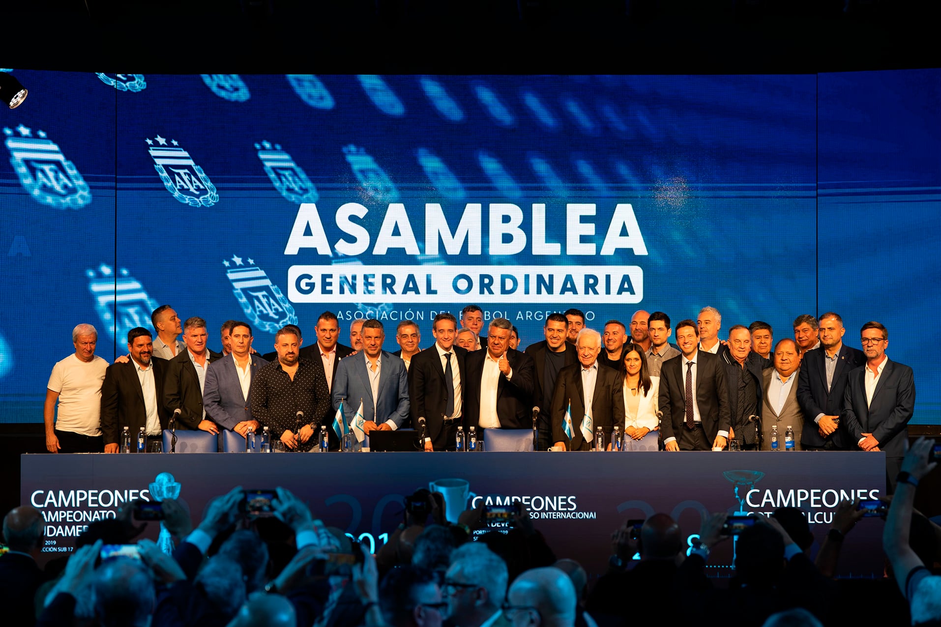 La Asamblea de la AFA en la que se votó el nuevo formato de los torneos