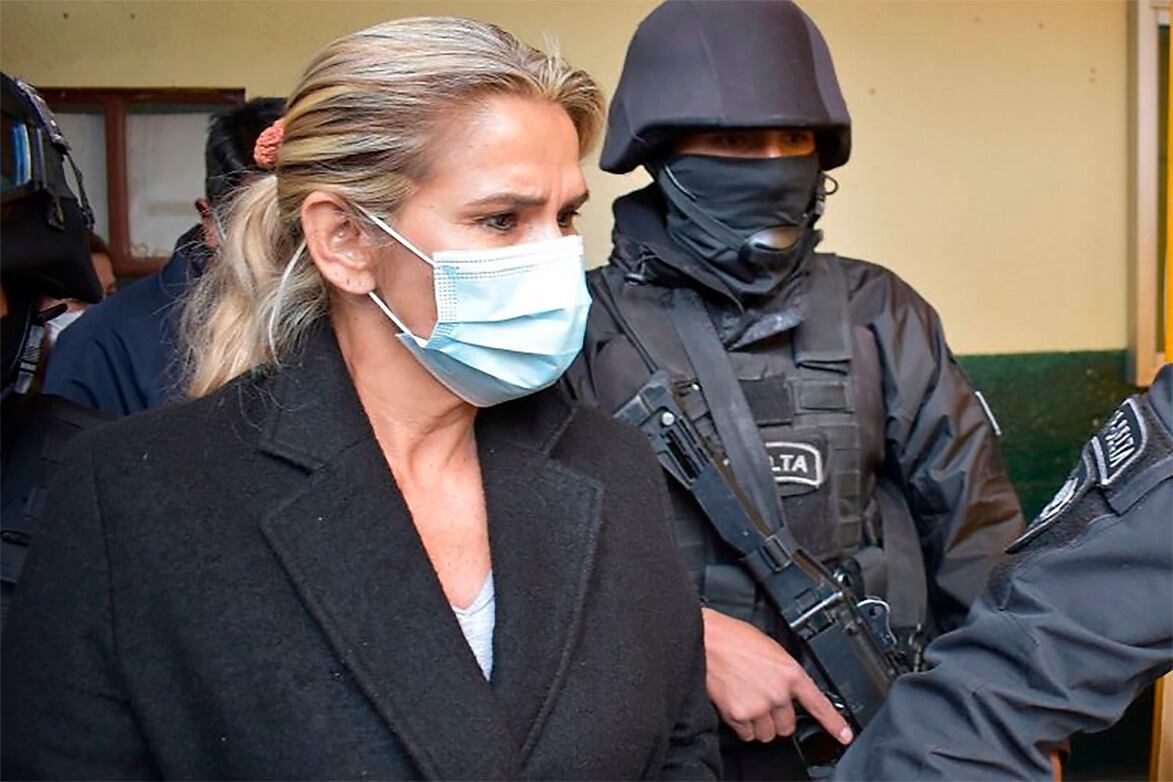 Añez no logró que su caso saliera de la justicia ordinaria.