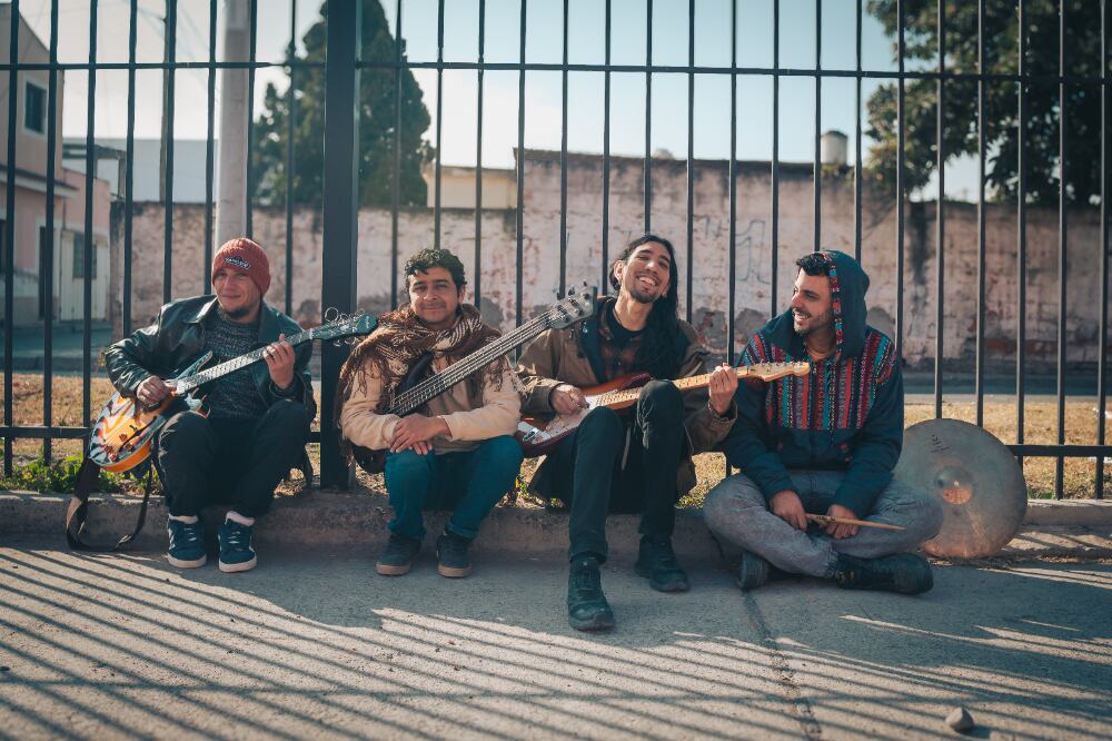 Fernando Mendieta, Angel Flores, Darío Arroyo e Inti Huancar