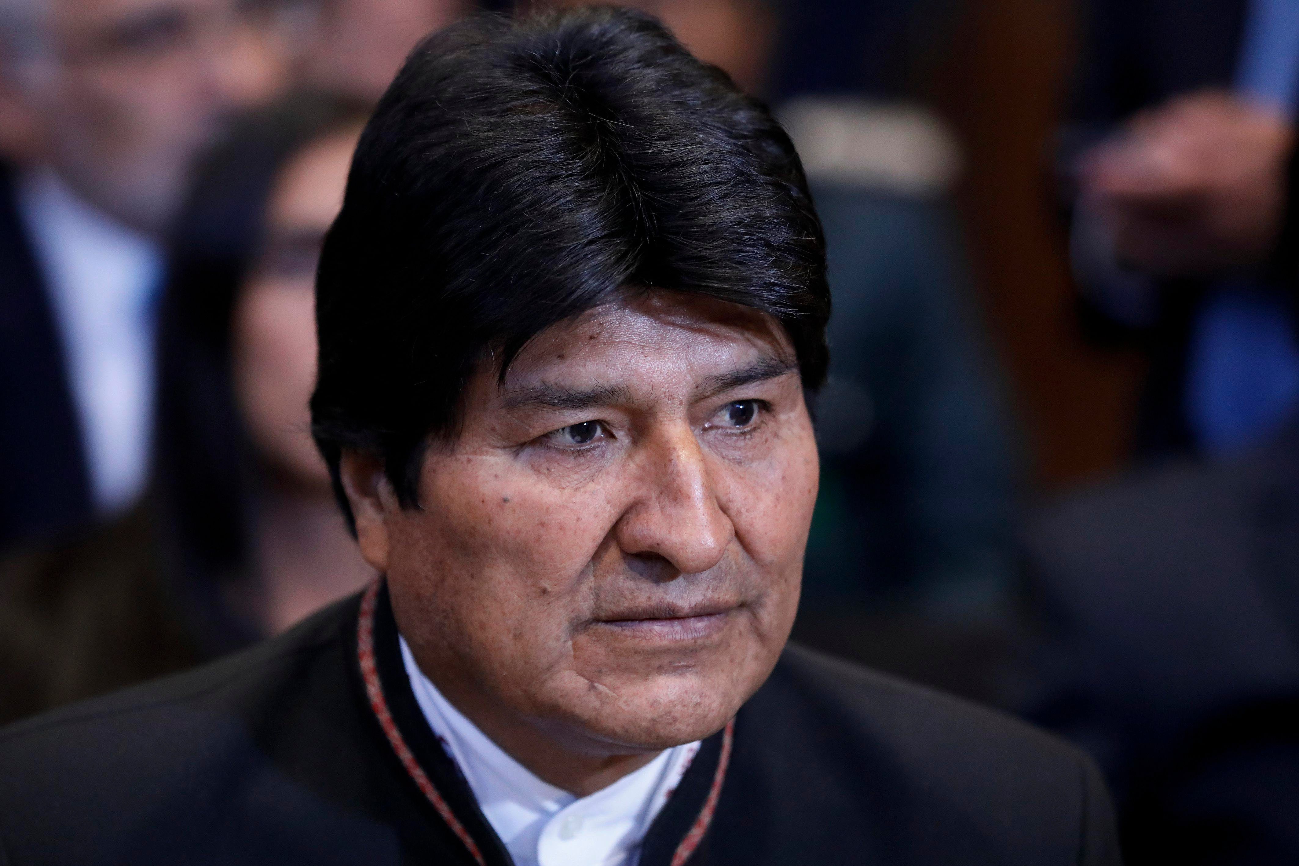 Evo Morales celebró la sentencia a la expresidenta de facto de Bolivia, Jeanine Áñez. Imagen: Noticias Argentinas (NA). 