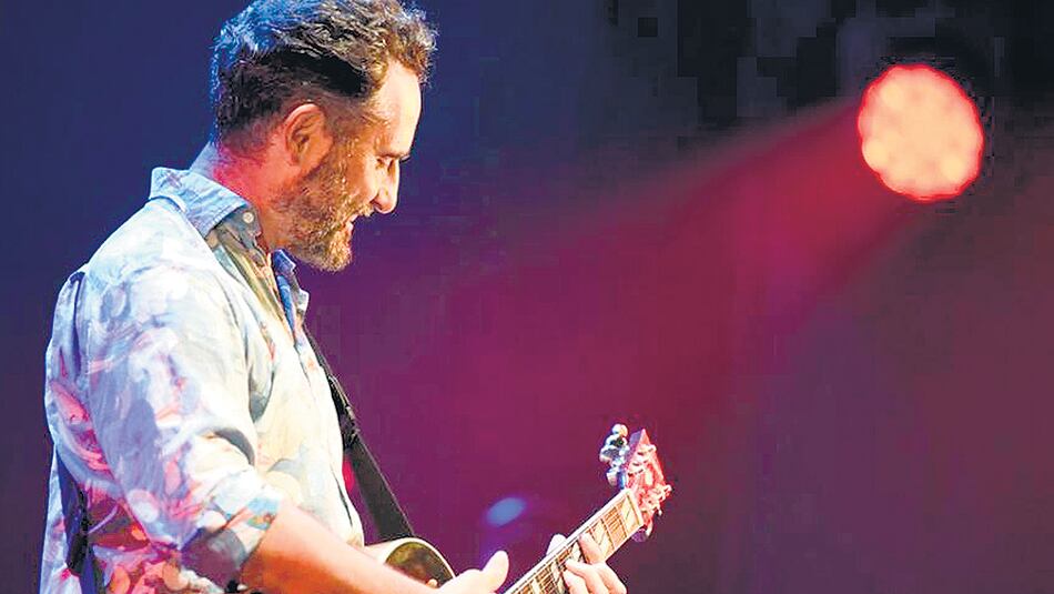 Drexler en su primer show gratuito en la Argentina.