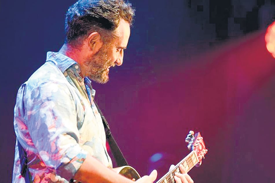 Drexler en su primer show gratuito en la Argentina.