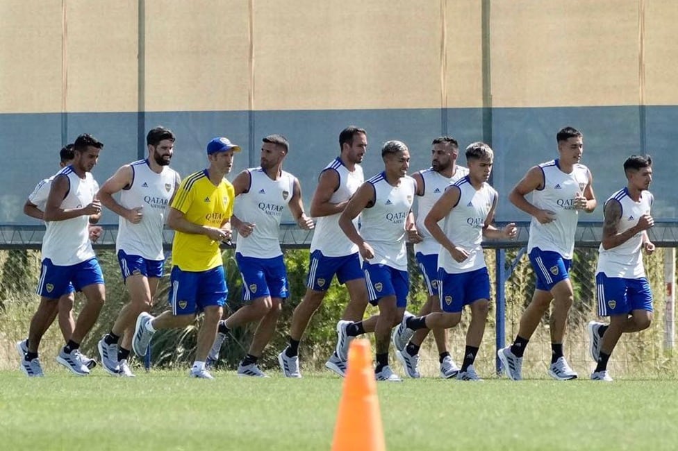 El equipo sigue con la preparación en Ezeiza