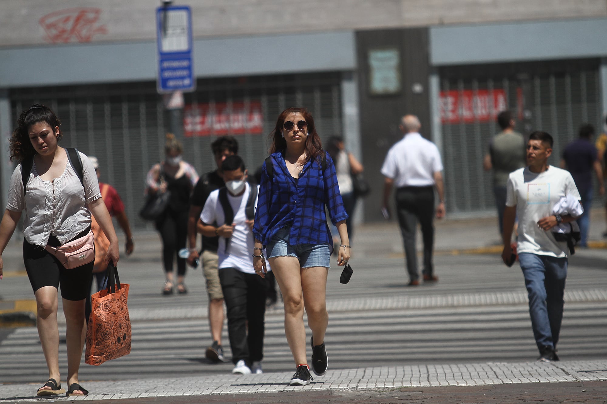 No se reportaron probabilidades de lluvia. Imagen: Carolina Camps.