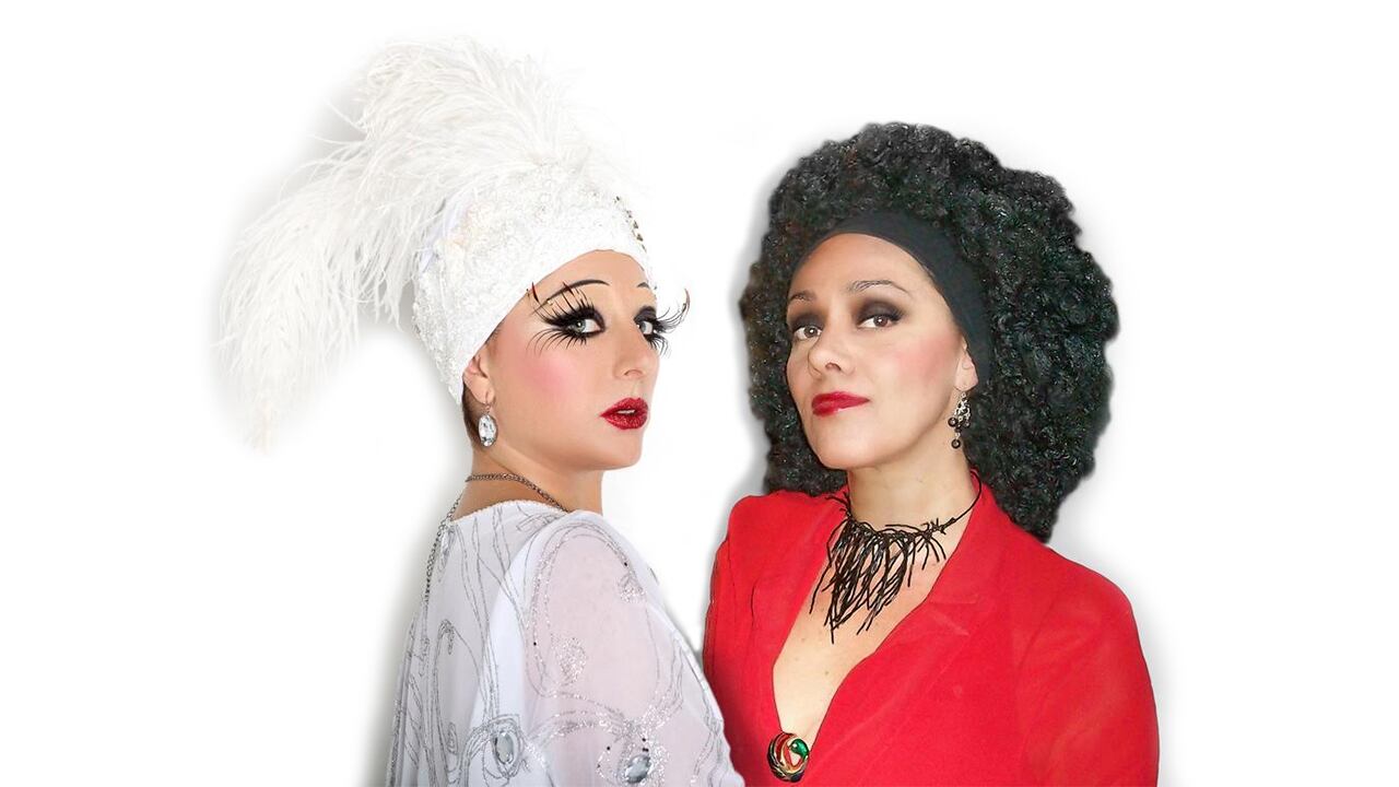 Gago y Fiorino despliegan su histrionismo y hacen reír con todos los recursos del oficio.