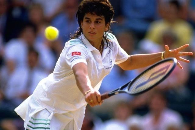 Gabriela Sabatini, la mejor tenista argentina de todos los tiempos.