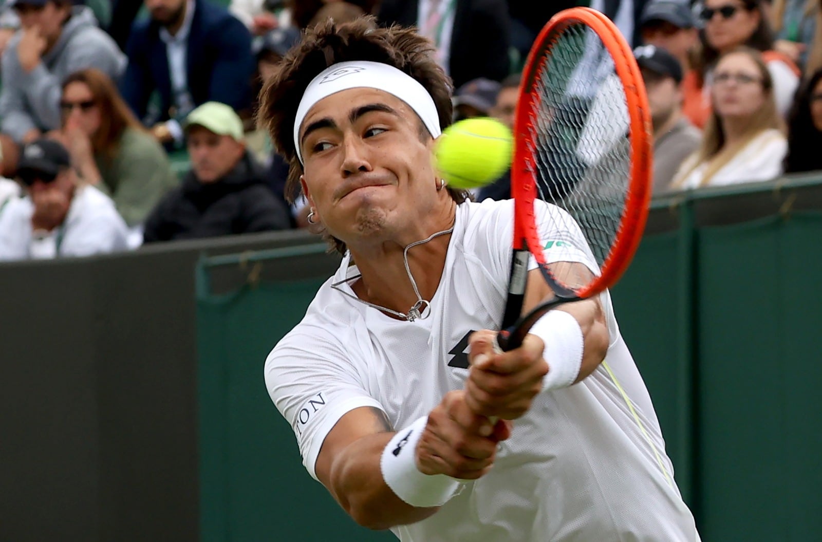 Comesaña perdió en su tercer partido en Wimbledon