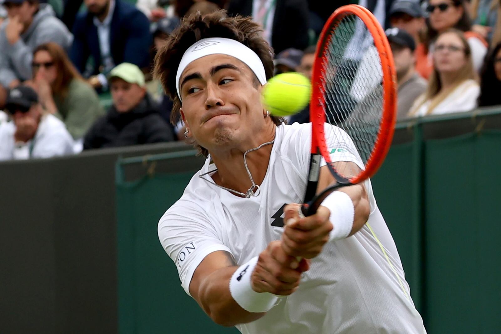 Comesaña perdió en su tercer partido en Wimbledon