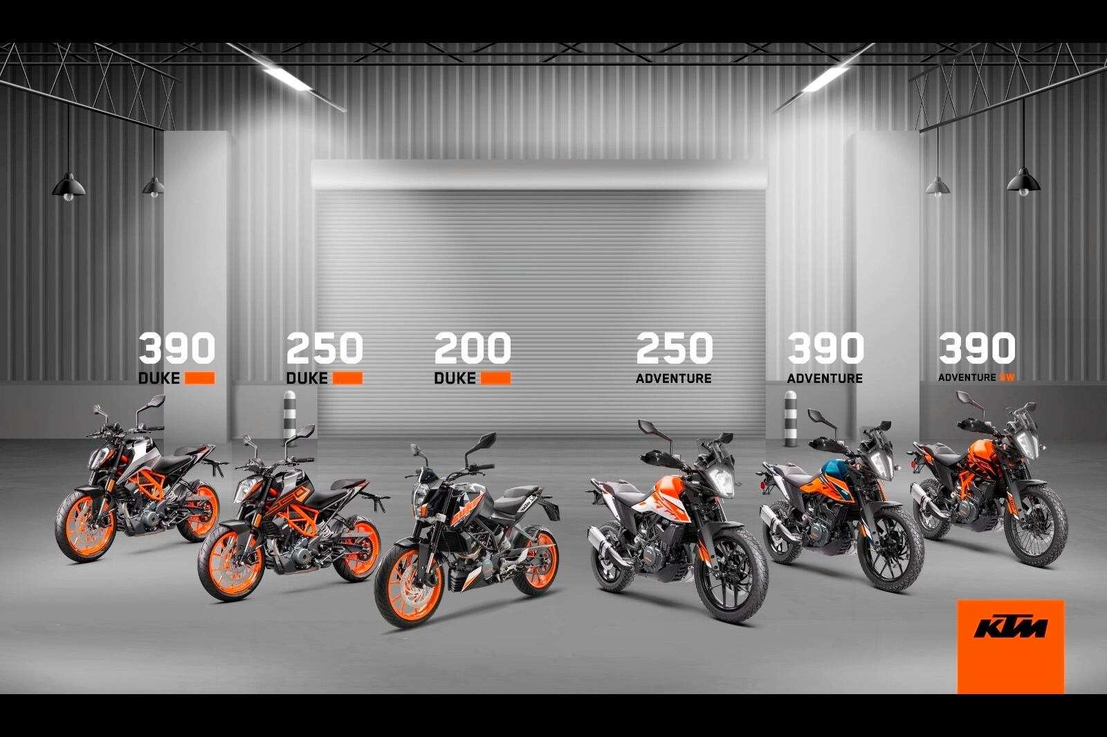 Los últimos modelos de KTM.