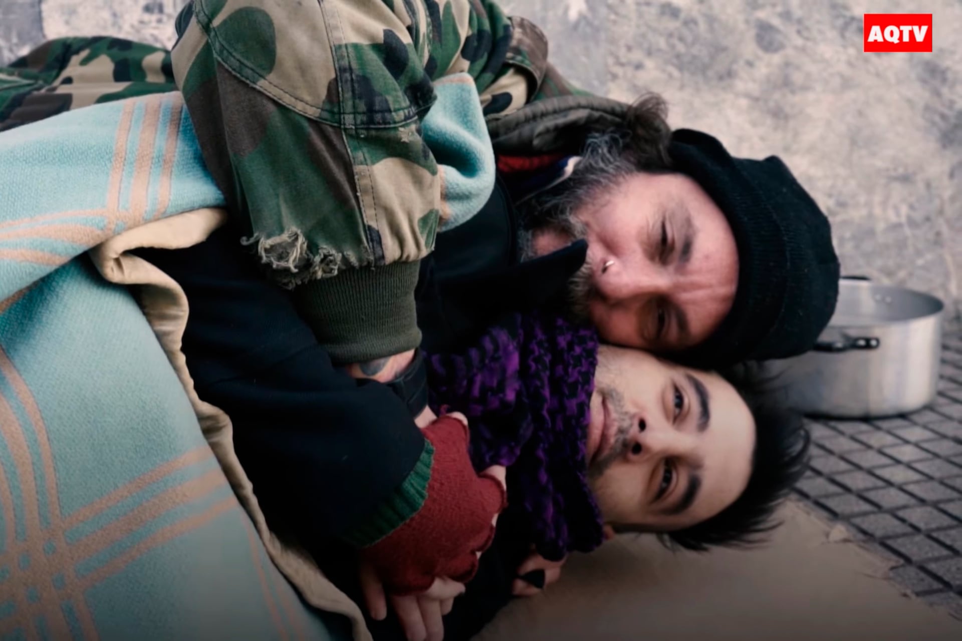 El actor Guille Aquino en el tape Palermo Indie.