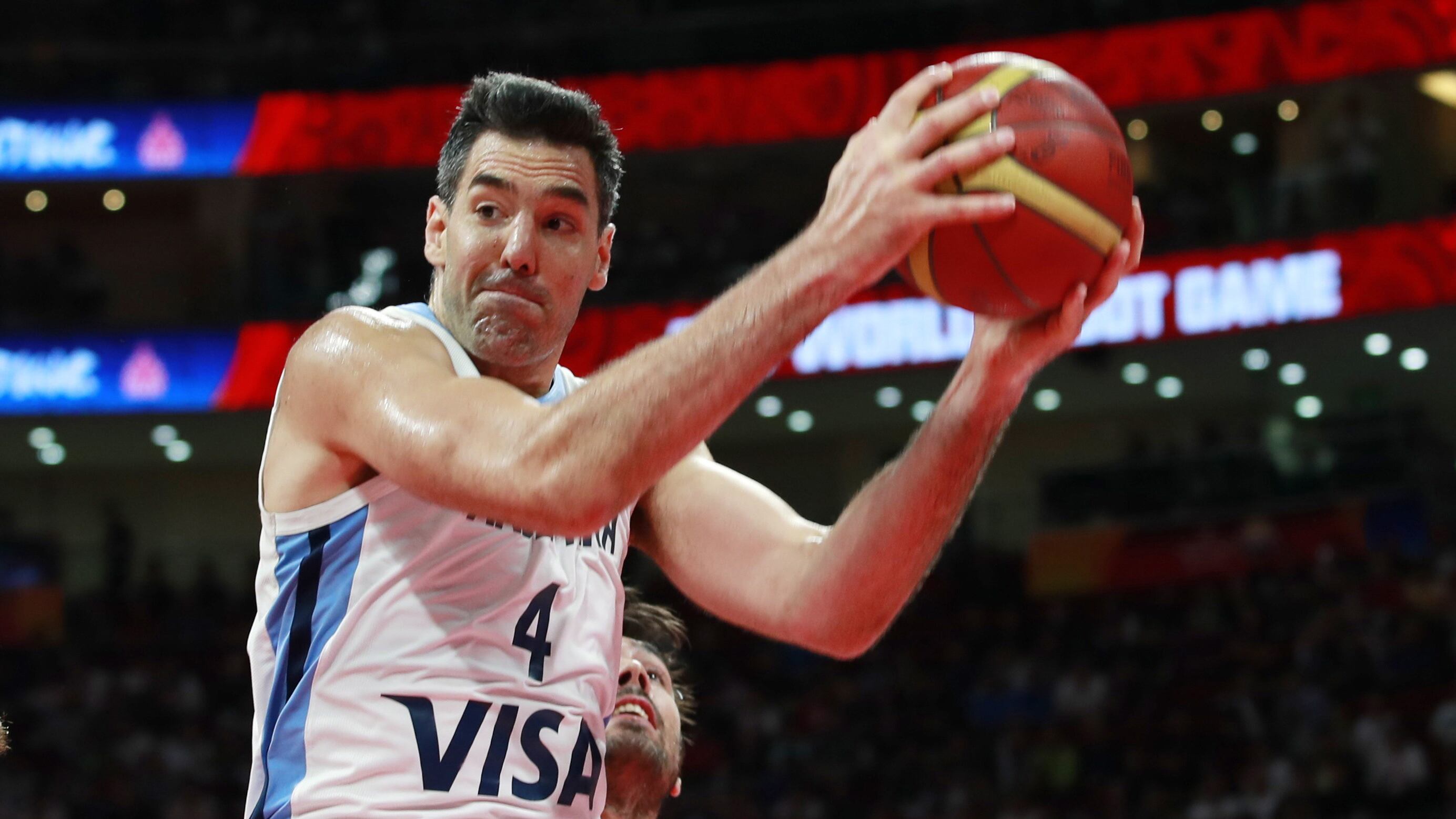 Luis Scola, de 39 años, figura de la Selección Argentina.
