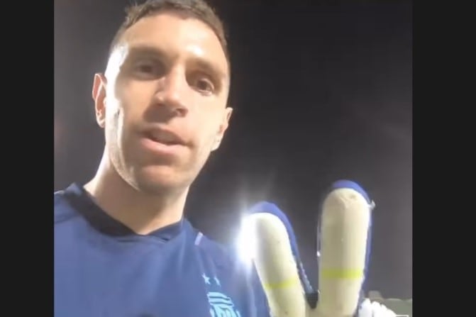 "El mejor del Mundial voy a ser yo", dijo en ese momento el "1" argentino de manera premonitoria.