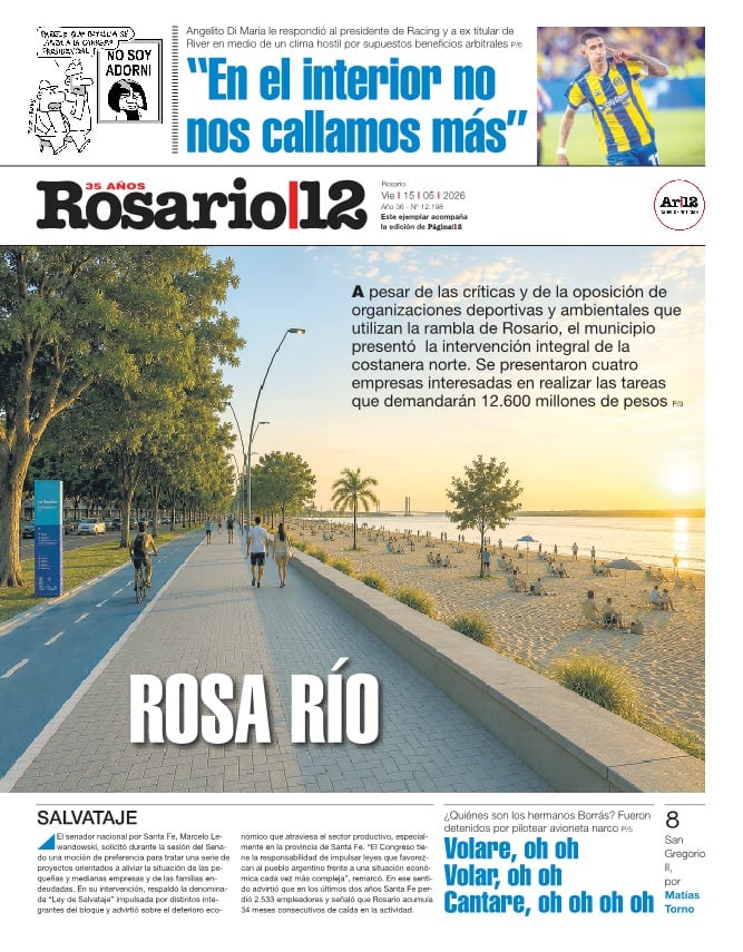 A pesar de las críticas y de la oposición de organizaciones deportivas y ambientales que utilizan la rambla de Rosario, el municipio presentó la intervención integral de la costanera norte. Se presentaron cuatro empresas interesadas en realizar las tareas que demandarán 12.600 millones de pesos