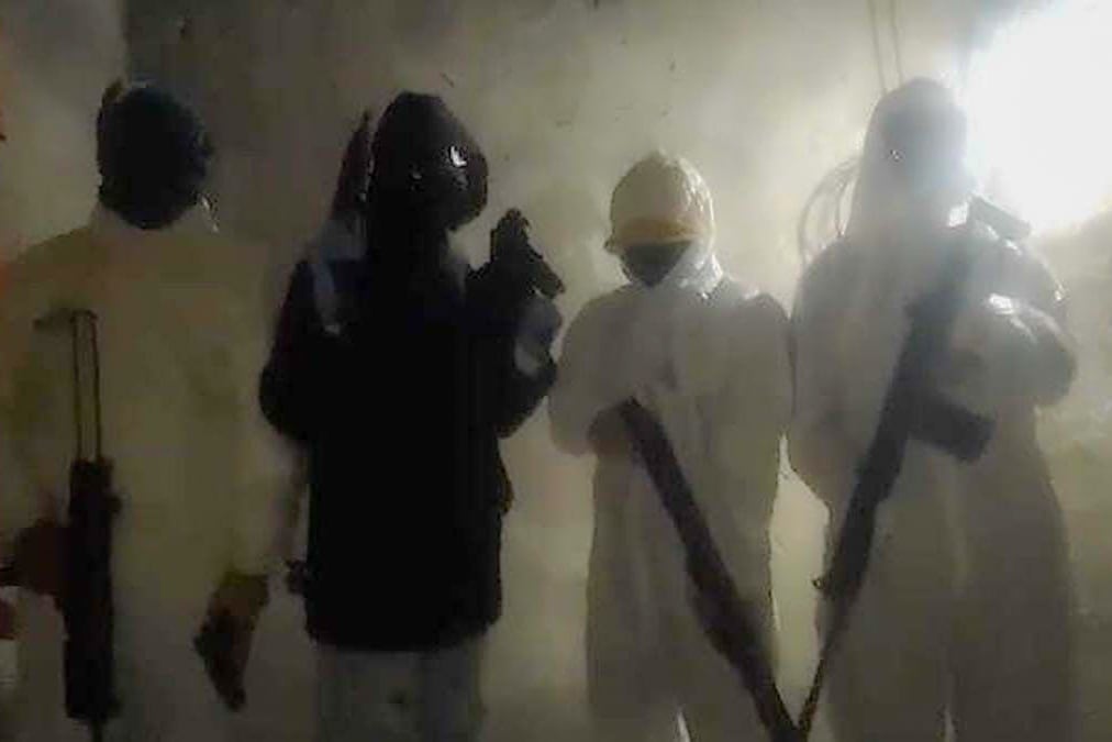 Imagen del video que distribuyeron Bullrich y el gobernador Pullaro de Santqa Fe.