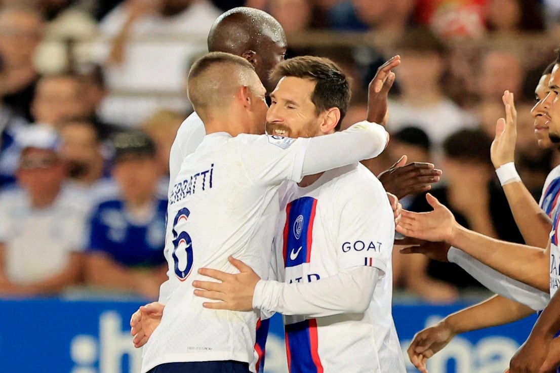 Messi metió el gol del campeonato para el PSG