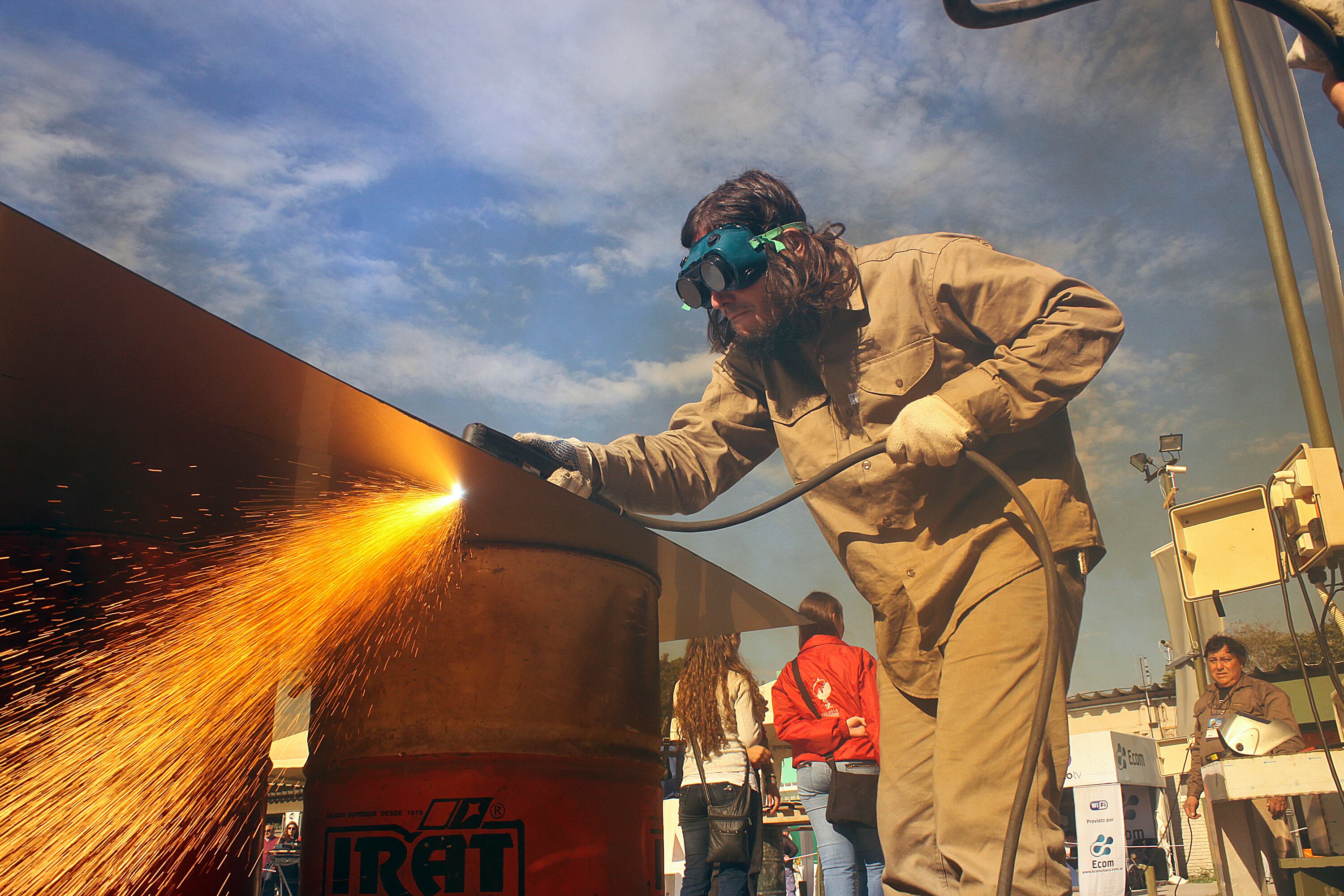 Los escultores fueron seleccionados entre 157 postulantes de 55 países.