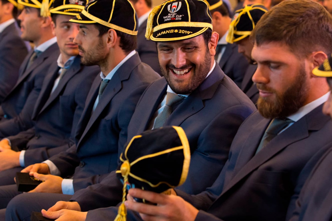 El plantel de Los Pumas ya se encuentra en tierra nipona.