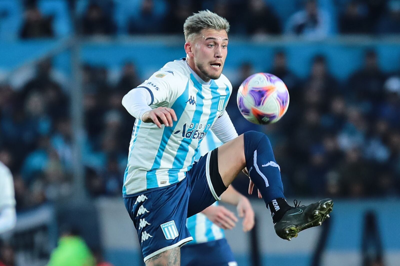 Gonzalo Piovi llegó a Racing en 2018 y pasó por varios préstamos hasta asentarse