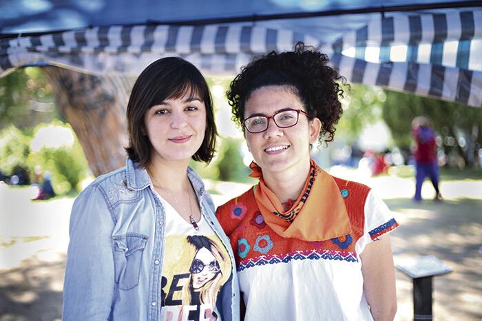Paola Andrea Salgado Piedrahita y Joice Barbosa